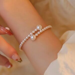 Faux Pearl Bracelet